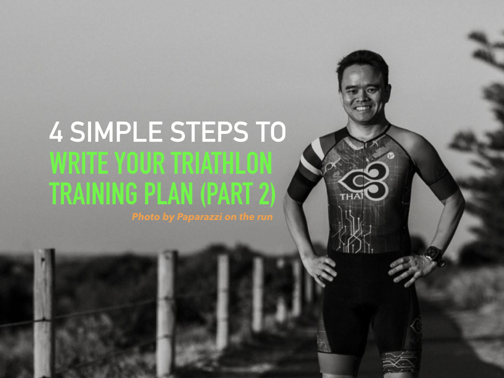 4 simple steps to write your own triathlon training plan (Part 2)