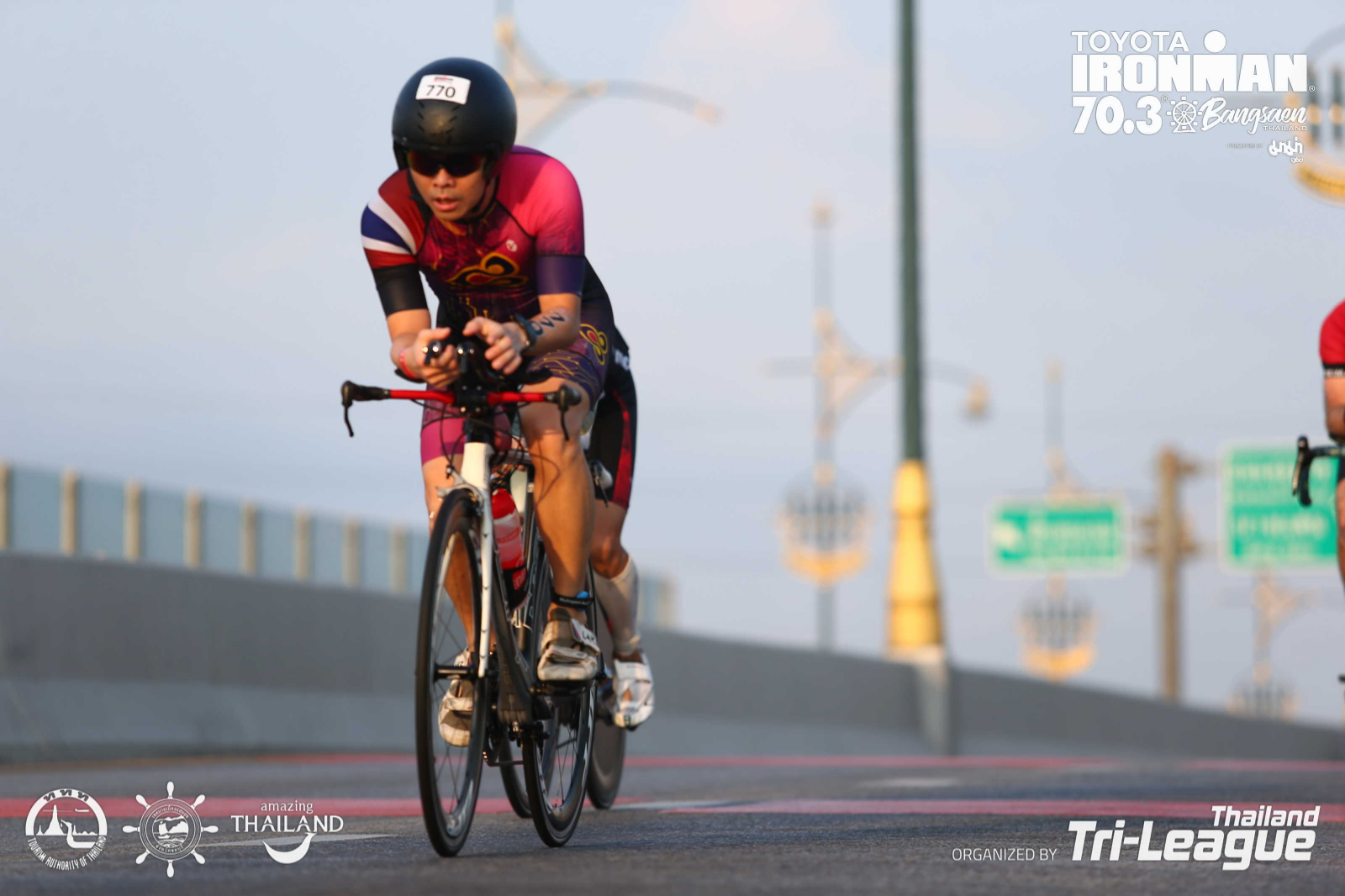 3 Bangsaen at 5km bike